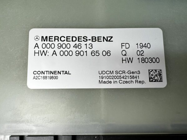 A0009004613 Module EGR gestion recyclage gaz Mercedes CLA W118 200d 28000km 2020