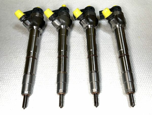 Lot 4x injecteurs 04L130277AC Vw Audi 1.6 2.0 Tdi 150ph 48.000km OEM Original VW