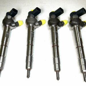 Lot 4x injecteurs 04L130277AC Vw Audi 1.6 2.0 Tdi 150ph 48.000km OEM Original VW