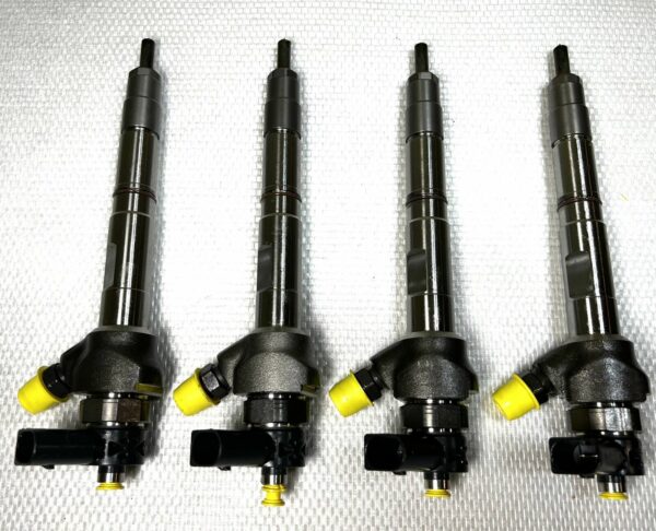 Lot 4x injecteurs 04L130277AC Vw Audi 1.6 2.0 Tdi 150ph 48.000km OEM Original VW