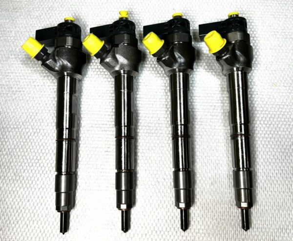 Lot 4x injecteurs 04L130277AC Vw Audi 1.6 2.0 Tdi 150ph 48.000km OEM Original VW