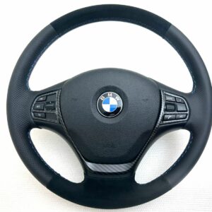 Volant spécial BMW Série 1 3 5 F20 F30 F32 F10 Alcantara cuire perforé 62558013C