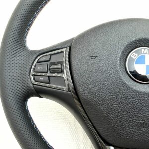 Volant spécial BMW Série 1 3 5 F20 F30 F32 F10 Alcantara cuire perforé 62558013C