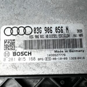 0281015168 03G906056N ECU Calculateur moteur Audi A3 8p 1,9tdi 105c BLS EDC16U34