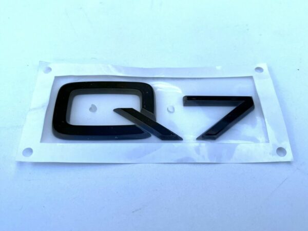 4M0853741A Logo Noir emblème hayon Q 7 Audi Q7 OEM Neuf