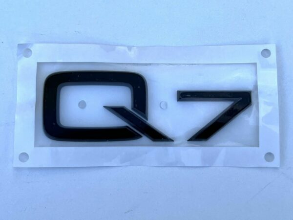 4M0853741A Logo Noir emblème hayon Q 7 Audi Q7 OEM Neuf