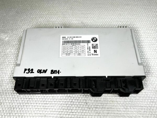 61.35 9 306 085.9 01 Module contrôle de sièges BMW F32 430d Série 4 Pack-M SM BA