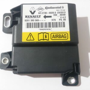 8201385569 8201 385 569 calculateur d'airbag DACIA DUSTER 03.10 > 12.13