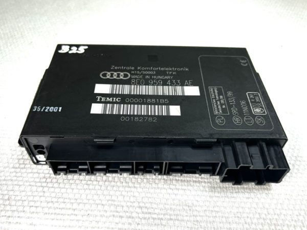 8E0959433AE Dispositif Commande Centralisé Boîtier conforte Audi A4 B5 B6 Temic