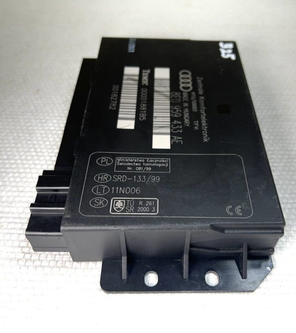 8E0959433AE Dispositif Commande Centralisé Boîtier conforte Audi A4 B5 B6 Temic