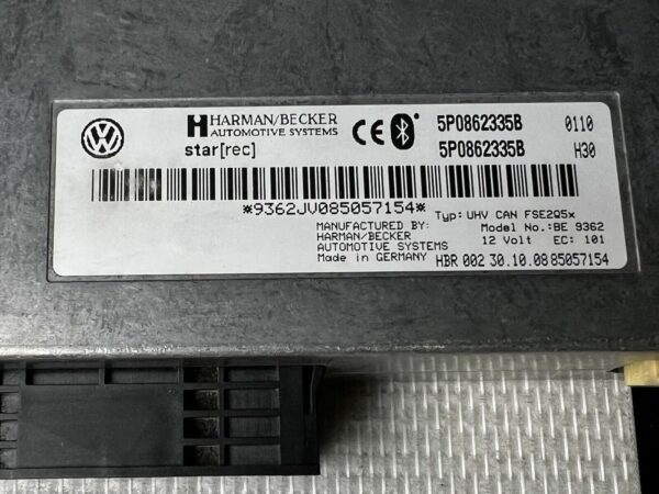 BLUETOOTH Interface Module Seat Léon Altea Anatel UHV 5P0862335B Harman/Becker