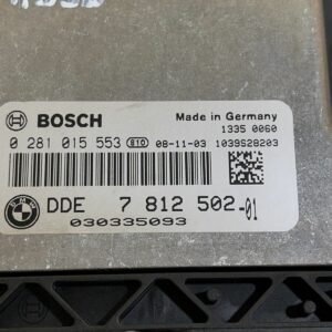 ECU Calculateur moteur BMW EDC16C35 0281013252 DDE7801710 Serie 1 3 E81 E82 E83