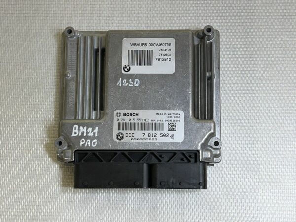 ECU Calculateur moteur BMW EDC16C35 0281013252 DDE7801710 Serie 1 3 E81 E82 E83