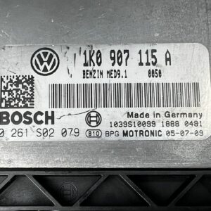 ECU Engine 0261S02079 Control Unit VW Golf GTI 5 V 2.0tsi 200 1K0907115A MED9.1