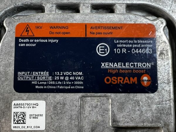 OEM AA8557901H0 Osram Xenon D3S D3R HID Bulb Ballast Control Unit Ford Ranger T7