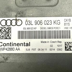 03L906023KG ECU Unité Contrôle Moteur Audi A1 8xA 1.6tdi CAYB 5WP42880 AA PCR2.1