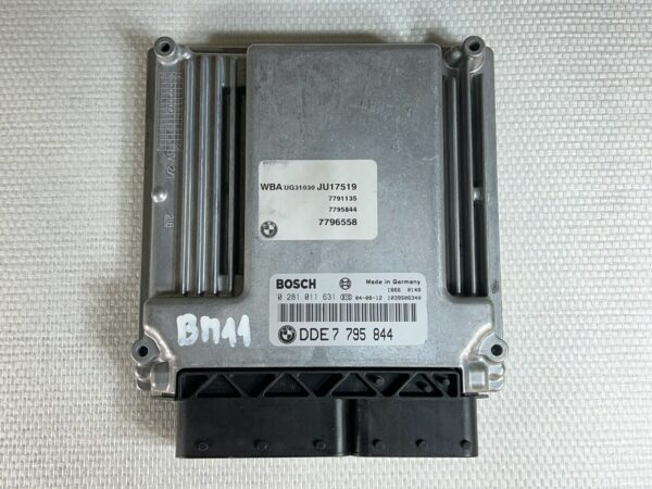 ECU CALCULATEUR MOTEUR BMW E81 E87 118D E90 0281011631 7795844 EDC16C35 M47 100%