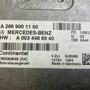 ECU Calculateur Moteur Mercedes W169 W245 Classe A180 1.7 85kw A2669001100 Sim26