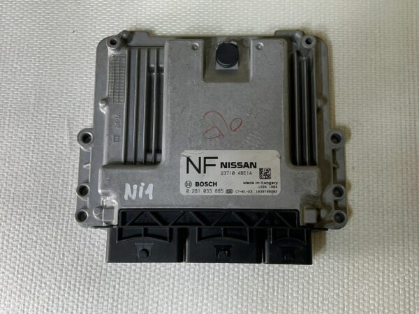 ECU Engine Control Unit Nissan X-Trail 2.0DCI 23710 4BE1A 0281033885 EDC17C84