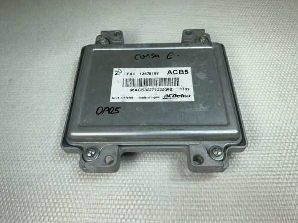 ECU Opel Zafira Astra Corsa E 1.4 Turbo E83 12679197 ACB5 86ACB55271320092 ACDel