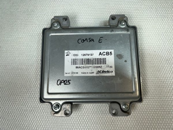 ECU Opel Zafira Astra Corsa E 1.4 Turbo E83 12679197 ACB5 86ACB55271320092 ACDel