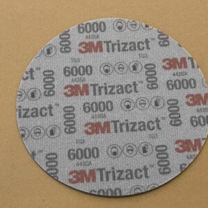 3M 51130 Boite d 15u Hookit Trizact Finition Disques Abrasifs P6000 Gris 150mm