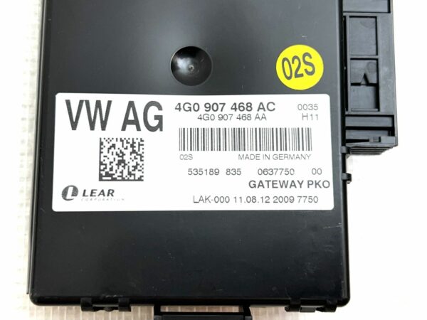 4G0907468A Gateway PKO Audi A6 4G Vw C7 3L Tdi 245cv 4G0907468AA LEAR 535189 835