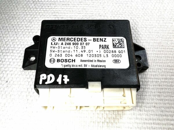 A2469000707 Module PDC Mercedes classe A W176 B W246 Parking contrôle 0263004608