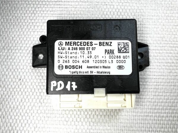 A2469000707 Module PDC Mercedes classe A W176 B W246 Parking contrôle 0263004608