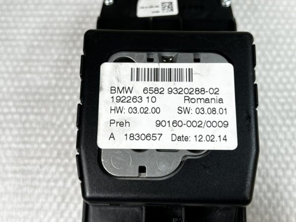 BMW F10 F20 F30 MBT CONSOLE IDRIVE TOUCH CONTROLLER SWITCH 65829320288-02 192263