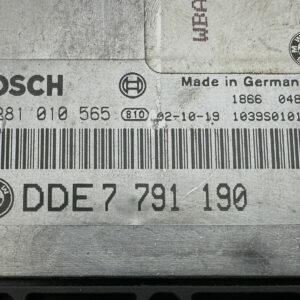 DDE 7791190 0281010565 ECU CALCULATEUR MOTEUR BMW 320D 150cv e46 EDC16C1