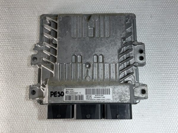 ECU CALCULATEUR PEUGEOT CITROEN 1.6hd S180075002K 9676761080 HW9666571380 SID807