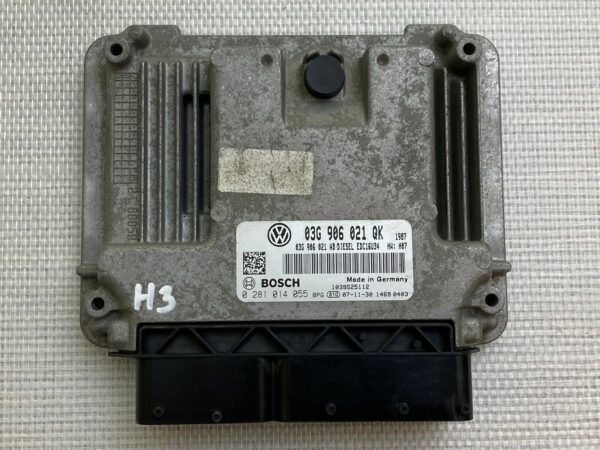 ECU Unité Commande Moteur Control 0281014055 03G906021QK Vw Audi 1.9tdi 105 BLS