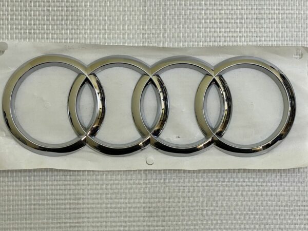 Logo Chrome emblém anneaux Audi Q7  SQ7  4M0853742 OEM Hayon