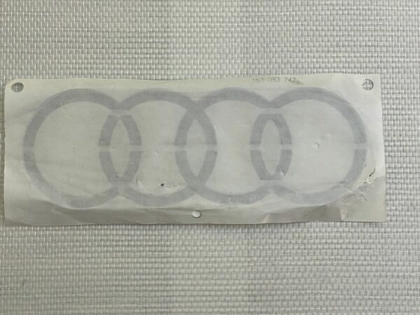 Logo Chrome emblém anneaux Audi Q7  SQ7  4M0853742 OEM Hayon