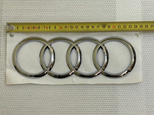 Logo Chrome emblém anneaux Audi Q7  SQ7  4M0853742 OEM Hayon