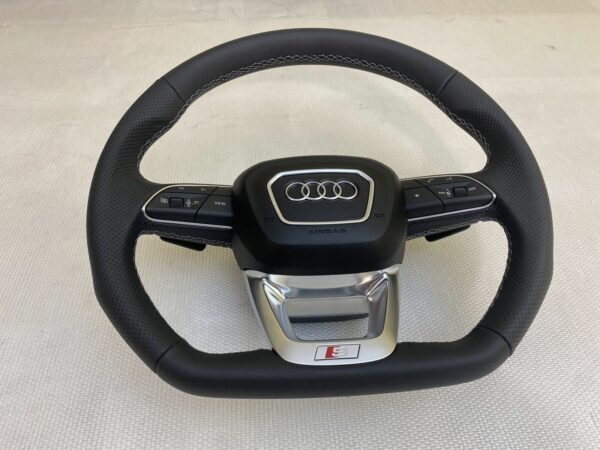 Volant méplat Audi SQ3 Q3 Multifonctions Palier vitesse 83A419091AP Q2 A3 S3 S4