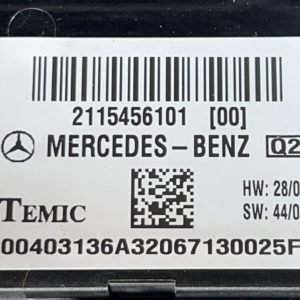 2115456101 Boite a fusibles relais,front sam relay box Mercedes w219 Cls W211