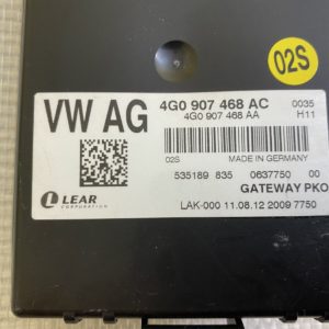 4G0907468A Gateway PKO Audi A6 4G Vw C7 3L Tdi 245cv 4G0907468AA LEAR 535189 835