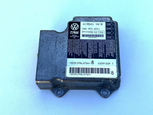 5N0959655J Vw Passat Airbag Unité Contrôle Module Sensor Calculateur Non Crashs!