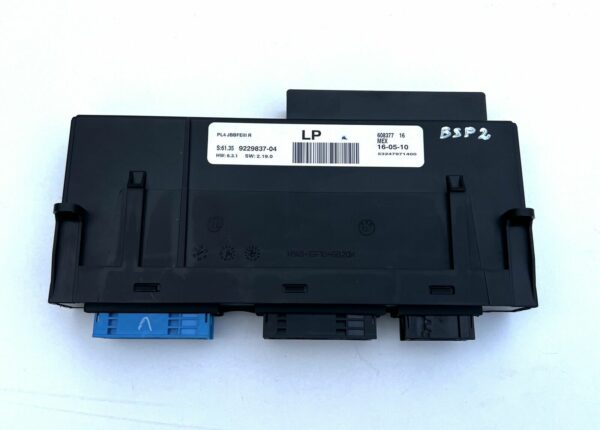 9229837 BMW X5 E70 X6 E71 LCI ECU Body Control Module PL4 JBBFE III Junction Box