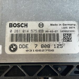 ECU CALCULATEUR MOTEUR BMW X3 E83 E90 320D 0281014575 7808125 EDC16C35 N47D20A