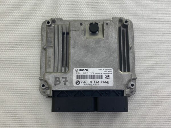 ECU DDE8512043 ECM 0281017517 316D 318D E90 E91 E81 E86 BMW EDC17C50 Calculateur