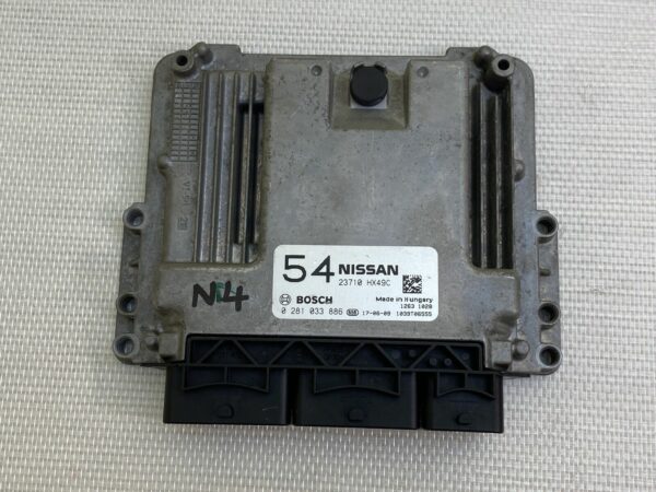 ECU Nissan Qashqai 1.6 DCI Calculateur moteur 23710 HX49C 0281033886 54 Bosch