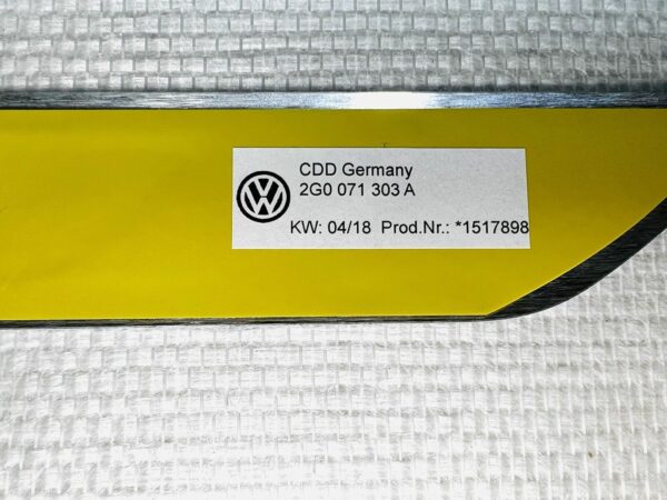 Seuils d porte Volkswagen Vw Polo 6C 3G0071303A Door Sill Covers CDD OEM Neuf !!