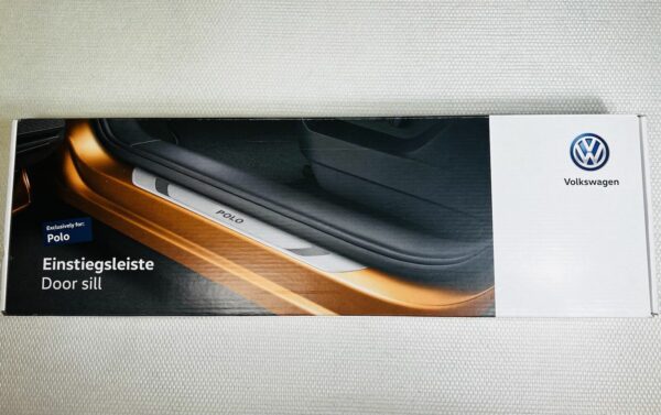 Seuils d porte Volkswagen Vw Polo 6C 3G0071303A Door Sill Covers CDD OEM Neuf !!