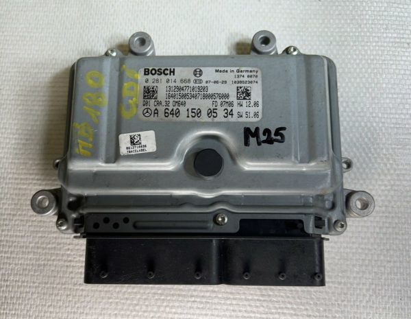 ECU Mercedes-Benz Classe A W169 A6401500534 Calculateur Moteur 0281014668 CRA.32