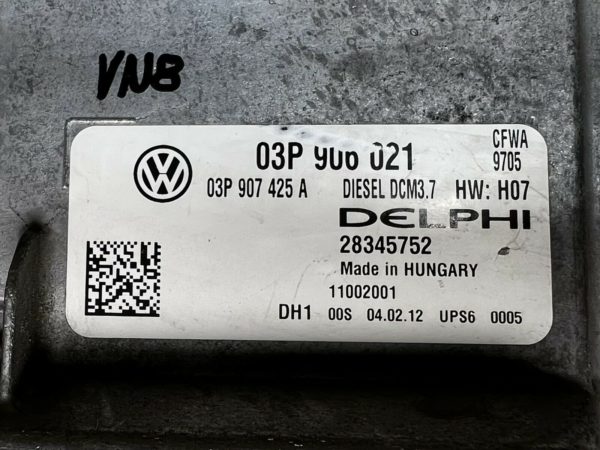 ECU Calculateur moteur VW Polo 1.2tdi 03P906021 CFWA DCM3.7 03P907425A Delphi