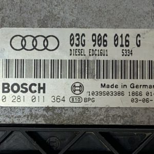 ECU Calculateur moteur Audi A3 8p 2.0 tdi 140cv 03G906116G 0281011364 EDC16U1