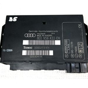 8E0959433CH Dispositif Commande Centralisé Boîtier conforte Audi A4 B5 B6 Temic